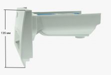 Дозатор (лоток) для порошка стиральной машины LG (серебристый)