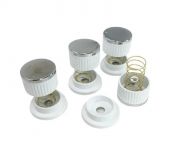 Ручки универсальные (комплект 4 шт.) для газовых плит белые