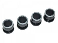 Ручки универсальные (комплект 4 шт) для плит, варочной поверхности черные