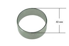 Втулка крестовины из нержавейки, из бесшовной трубы, 36,95х40 мм для LG(набор 5шт)